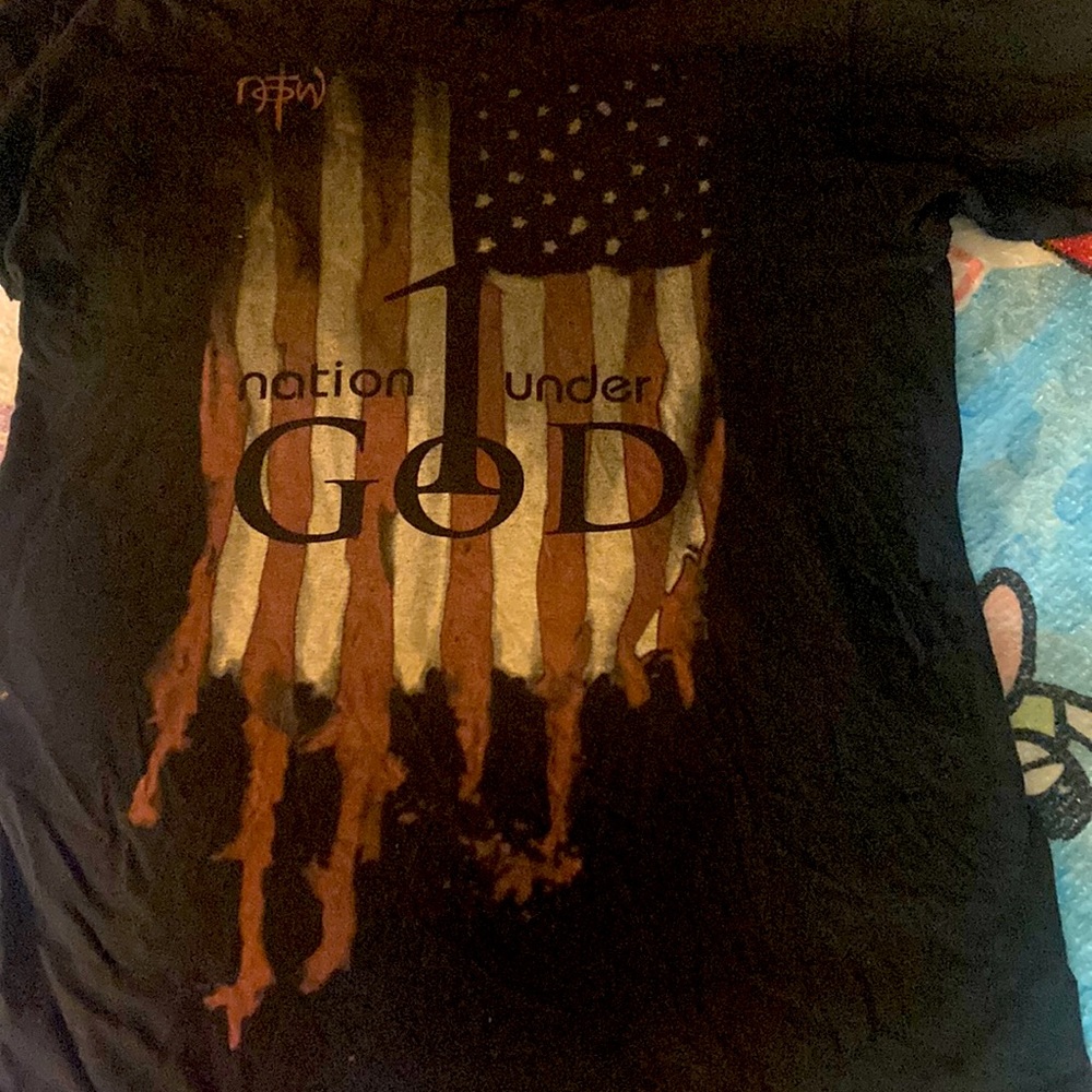 One Nation Under God Tshirt Size XL